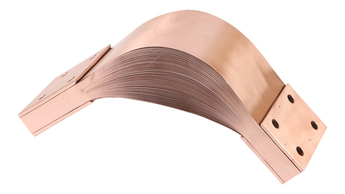 Press Riveted Flexible Copper Shunts